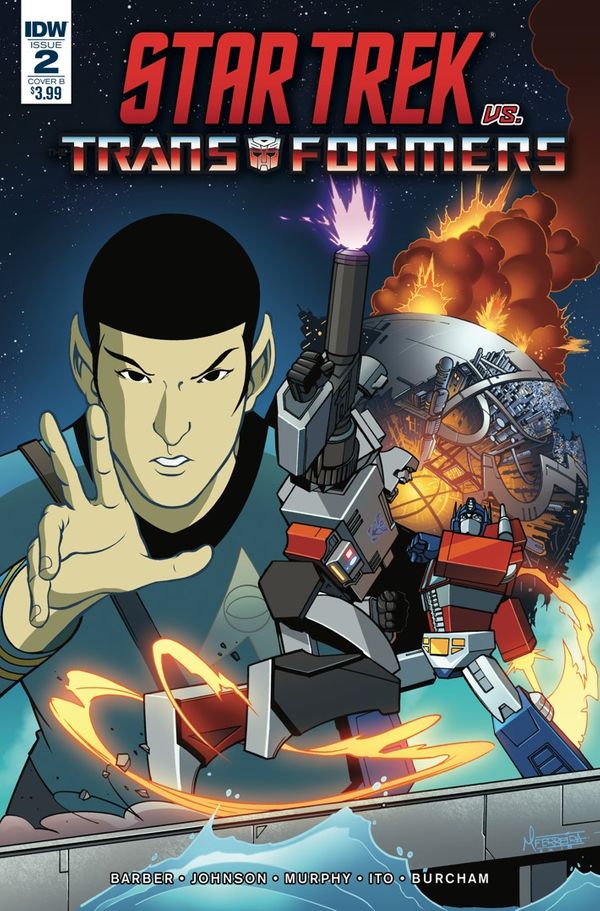 Star Trek vs Transformers #2 (Cover B Ferreira)