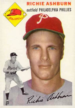 Richie Ashburn 1954 Topps #45