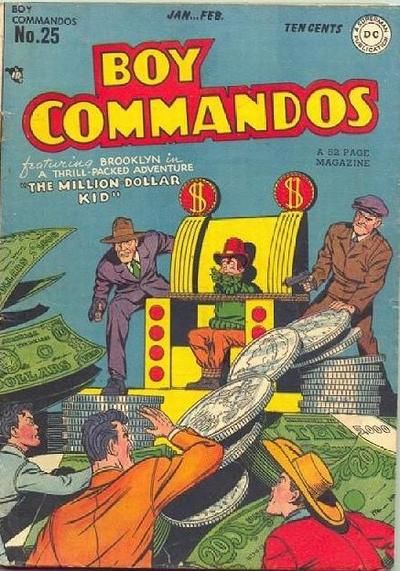 Boy Commandos #25 Comic
