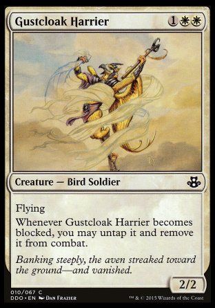 Gustcloak Harrier (Elspeth vs. Kiora) Trading Card