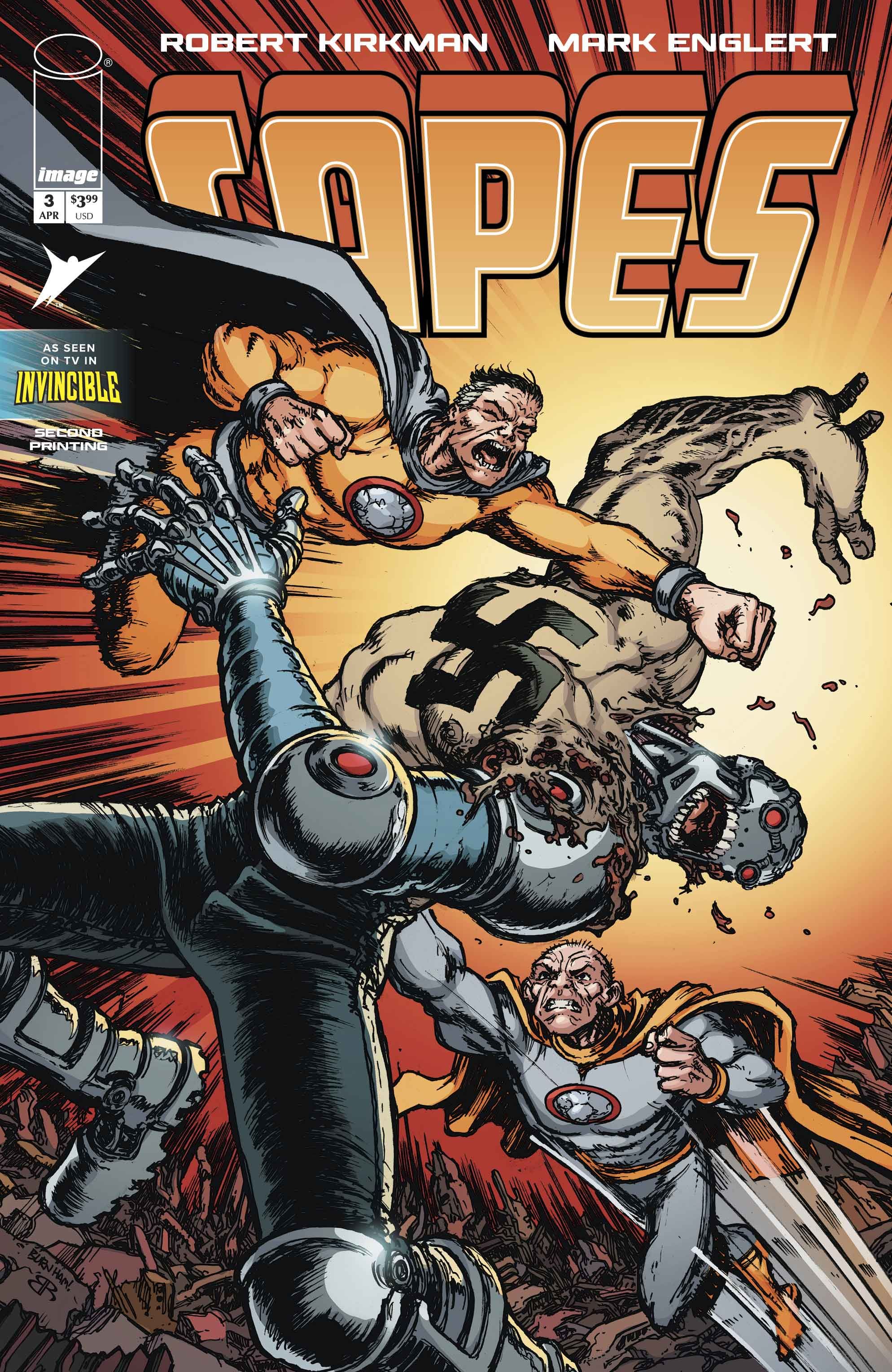 Invincible Universe Capes #3 (2nd Ptg) Comic