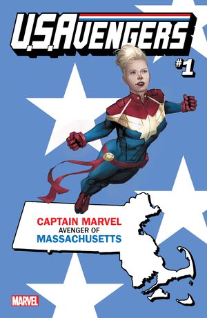 U.S. Avengers #1 (Reis Massachusetts State Variant)