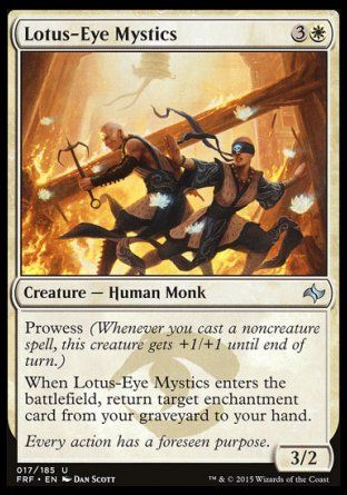 Lotus-Eye Mystics (Fate Reforged) Trading Card