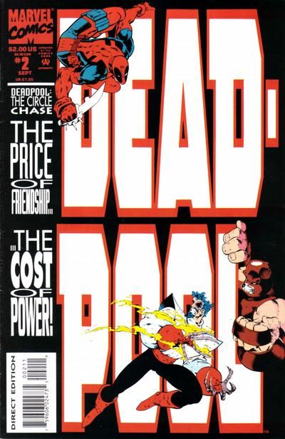 Deadpool #2 002 Variant Cover Secret  Marvel Comics vf/nm CB1582 