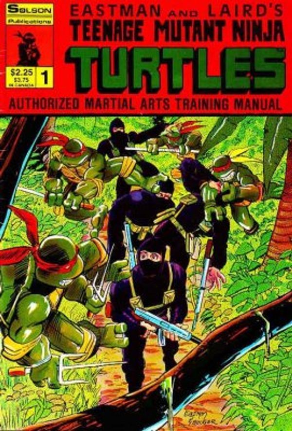  Teenage Mutant Ninja Turtles Training Manual #1