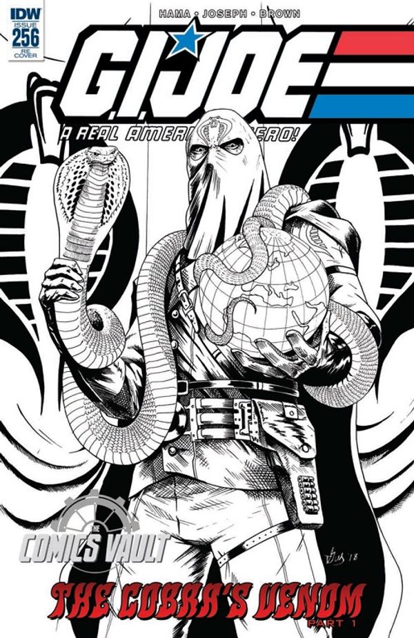 G.I. Joe: A Real American Hero #256 (Comics Vault Edition B)
