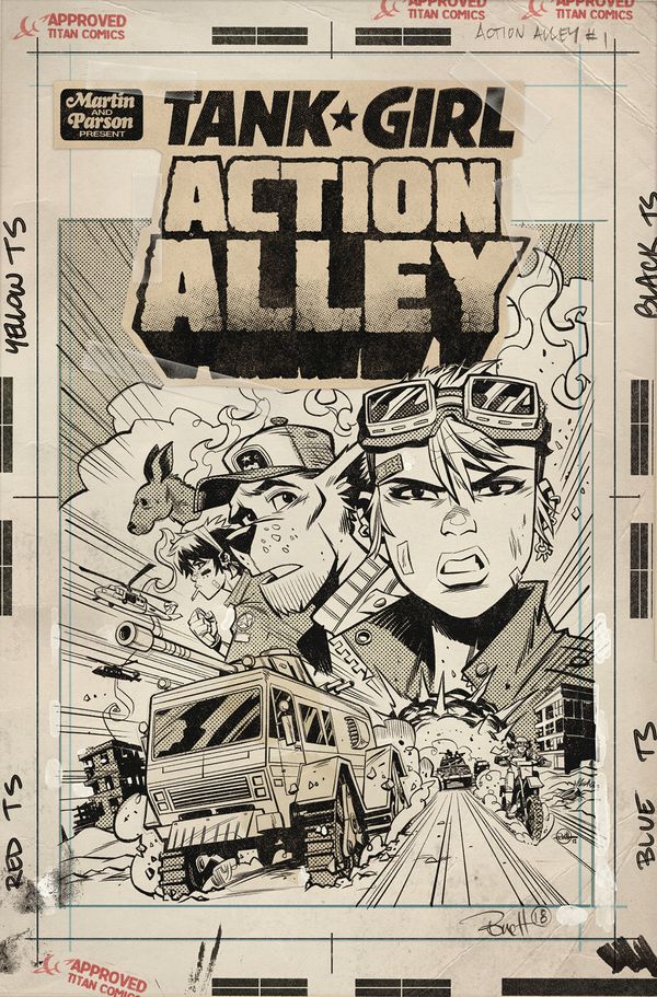 Tank Girl: Action Alley #1 (Cover D Parson Artist Cover)