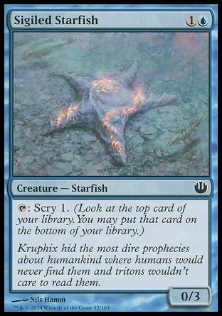 Sigiled Starfish (Journey into Nyx) Trading Card