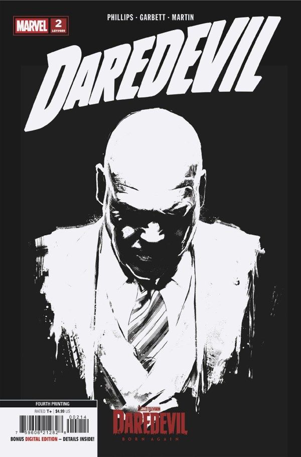 Daredevil #2 (4th Printing Marvel Television) Comic