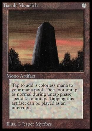 Basalt Monolith (Beta) Trading Card