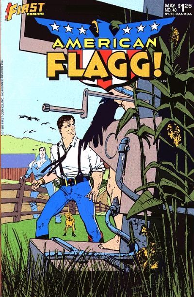 American Flagg #40 Comic