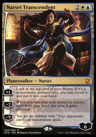 Narset Transcendent (Dragons of Tarkir) Trading Card