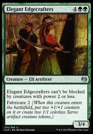 Elegant Edgecrafters (Kaladesh) Trading Card