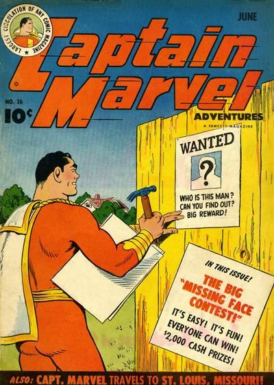 Captain Marvel Adventures #36 Comic