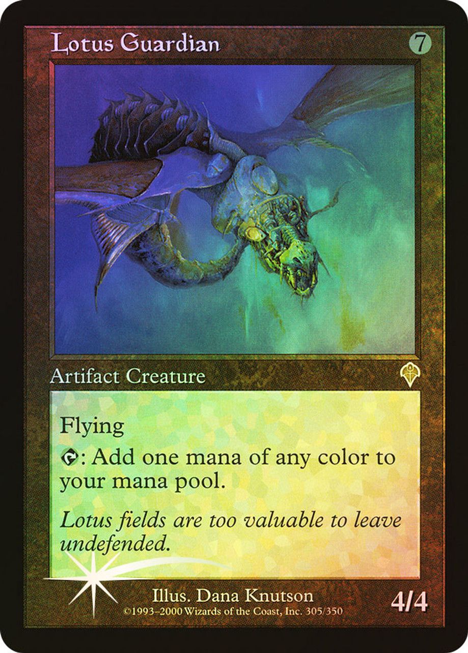 Lotus Guardian (Invasion - Foil) Trading Card