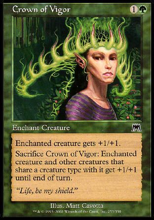 Crown of Vigor (Onslaught) Trading Card