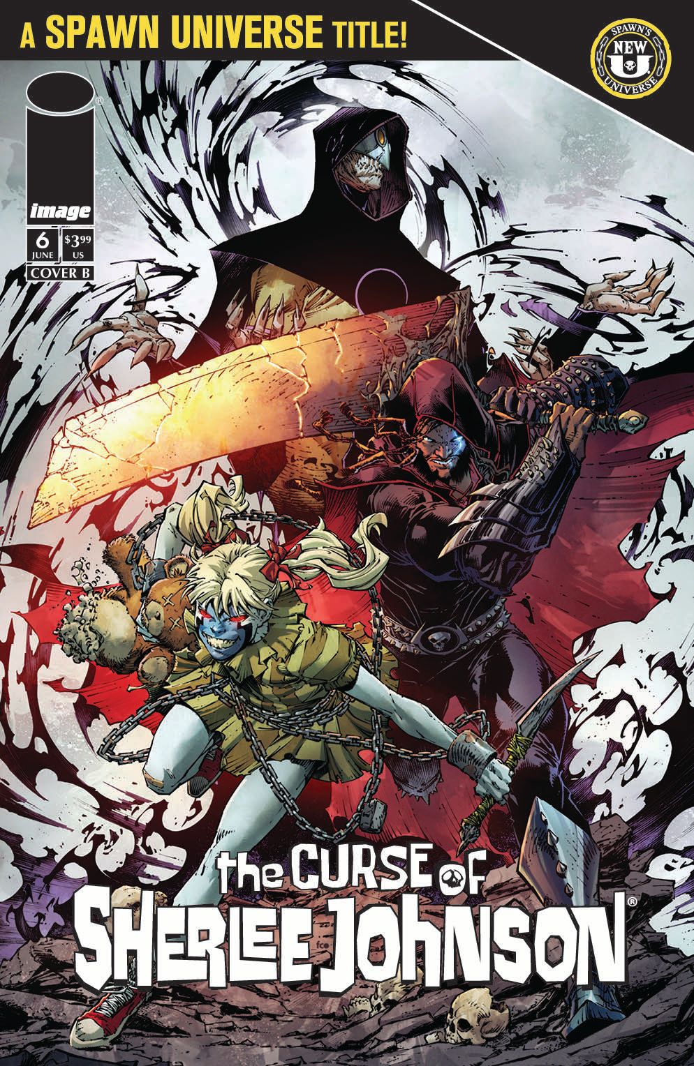 The Curse Of Sherlee Johnson #6 (Cvr B Brett Booth Variant) Comic
