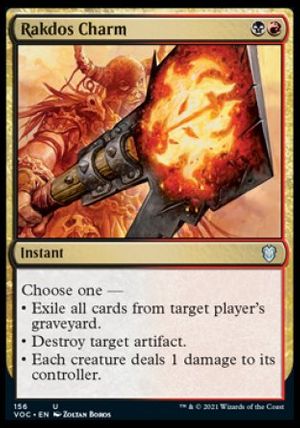 Rakdos Charm (Innistrad Crimson Vow Commander Decks)