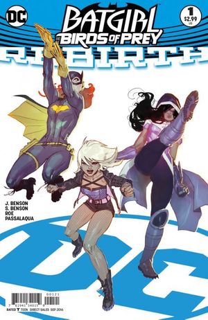 Batgirl & the Birds of Prey: Rebirth #1 (Variant Cover)