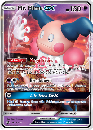 Mr. Mime GX (56/168) - Celestial Storm