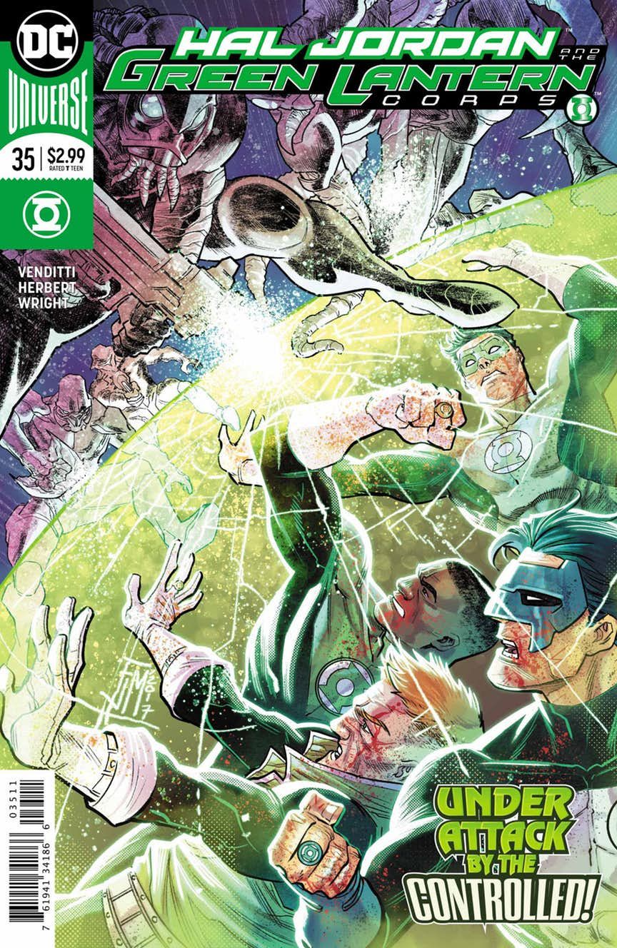 Hal Jordan & The Green Lantern Corps #35 Comic