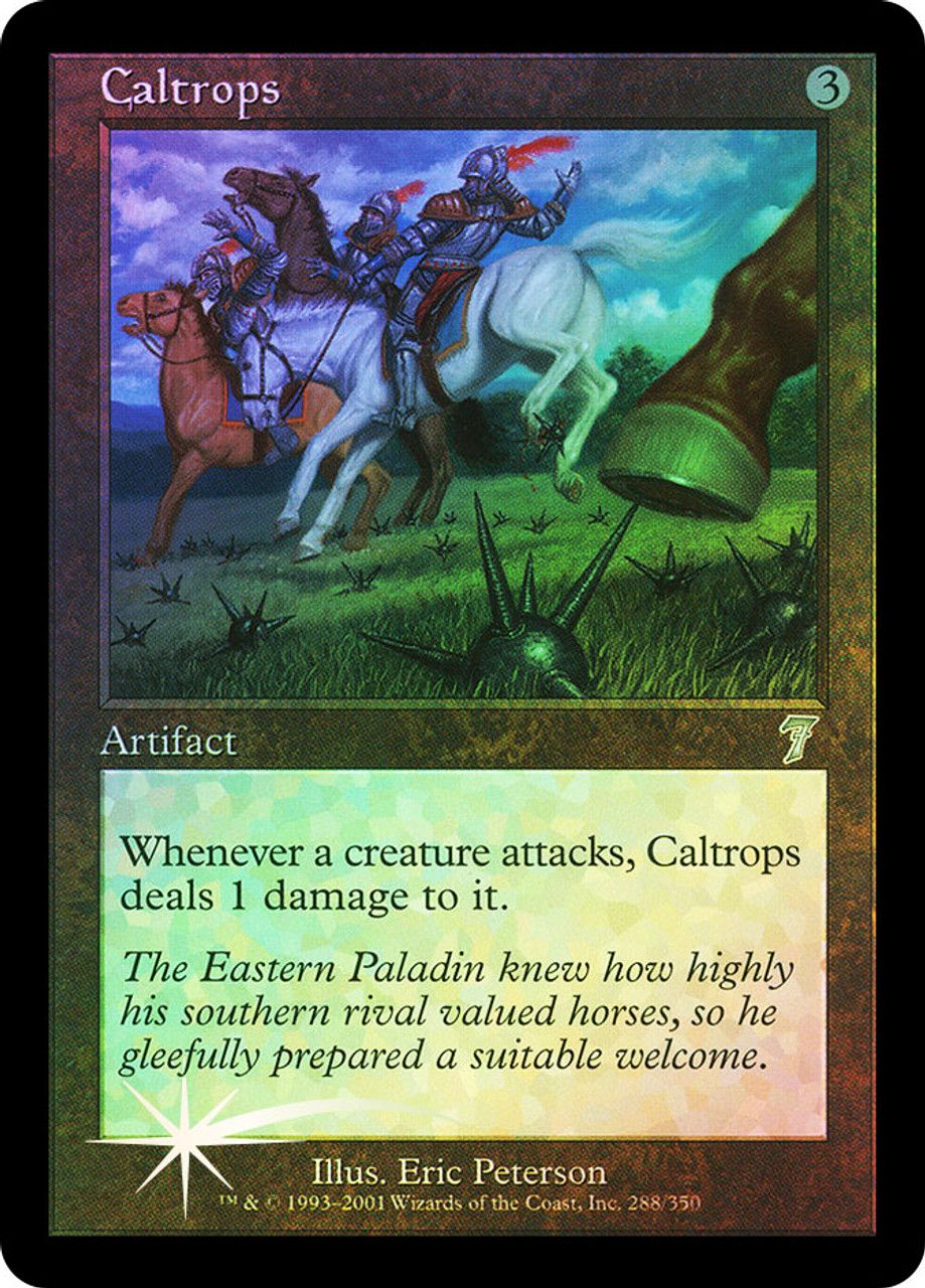 Caltrops (7th Edition - Foil) Trading Card