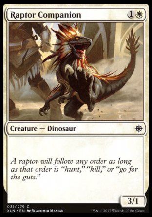 Raptor Companion (Ixalan) Trading Card