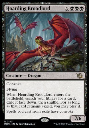 Hoarding Broodlord (March of the Machine) Trading Card