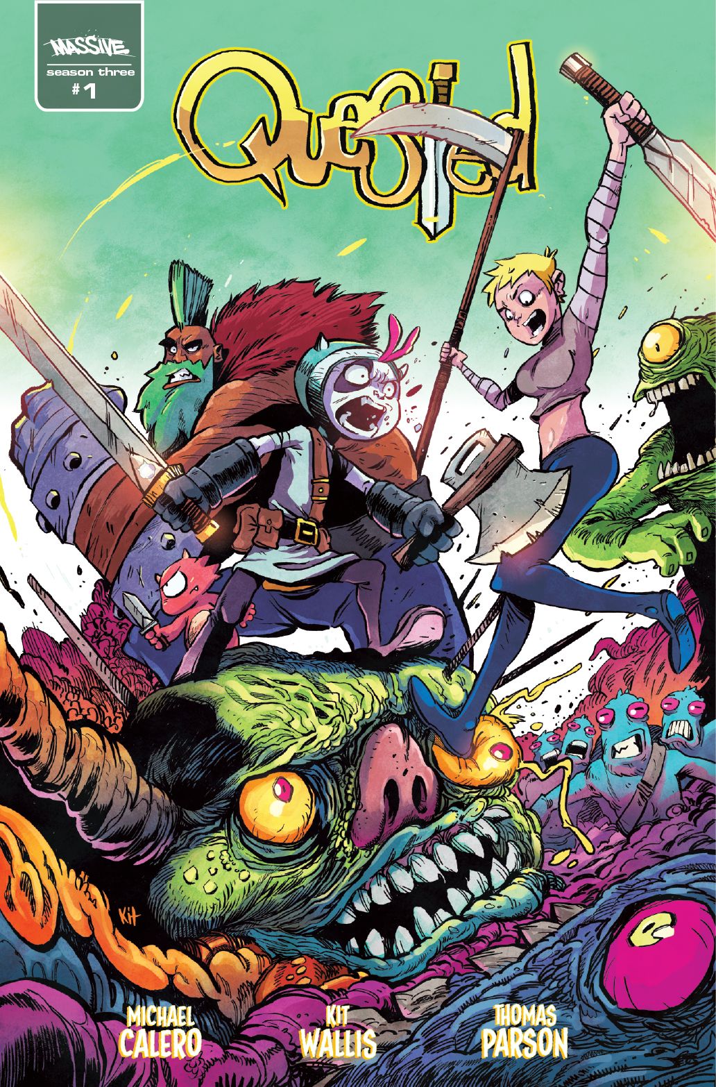 Quested #1 (Cvr B Kit Wallis Variant) Comic
