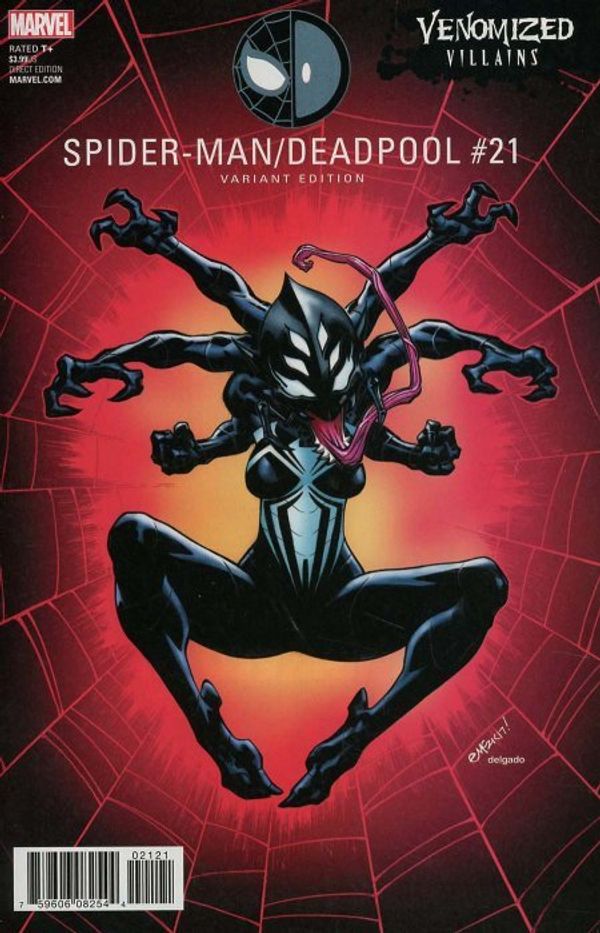Spider-man Deadpool #21 (Venomized Itsy Bitsy Variant)