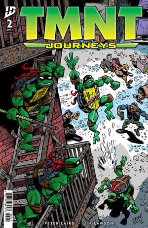 TMNT: Journeys #2 (Variant B Lawson)