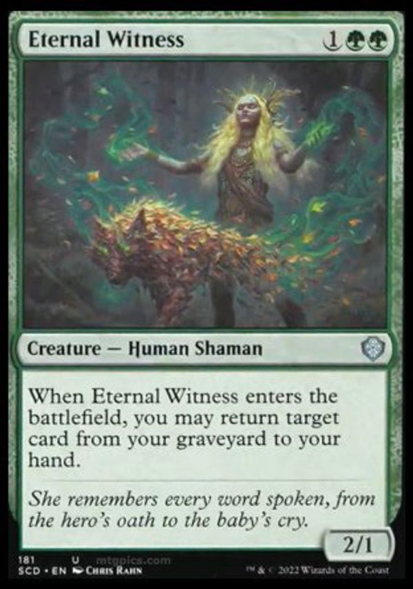 Eternal Witness (Starter Commander Decks)