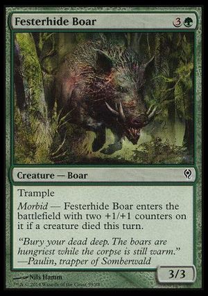 Festerhide Boar (Jace vs. Vraska)