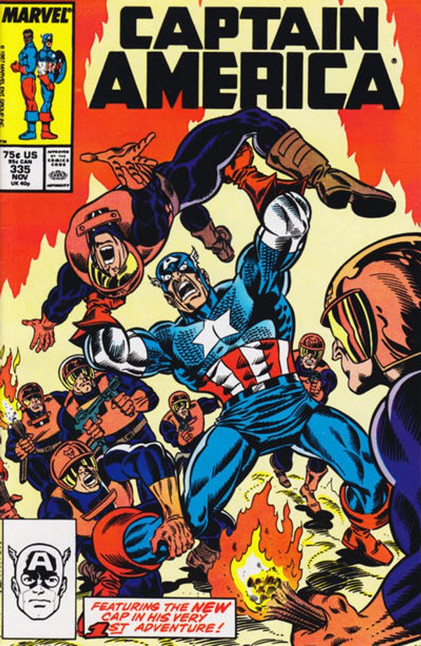 Captain America #335