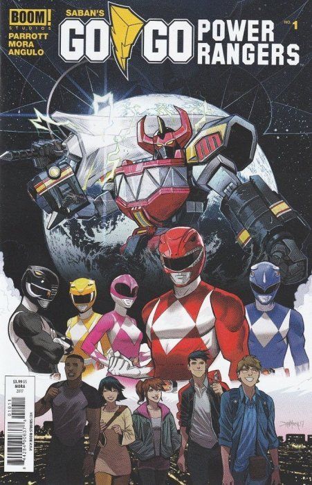 Saban's Go Go Power Rangers #1 Comic