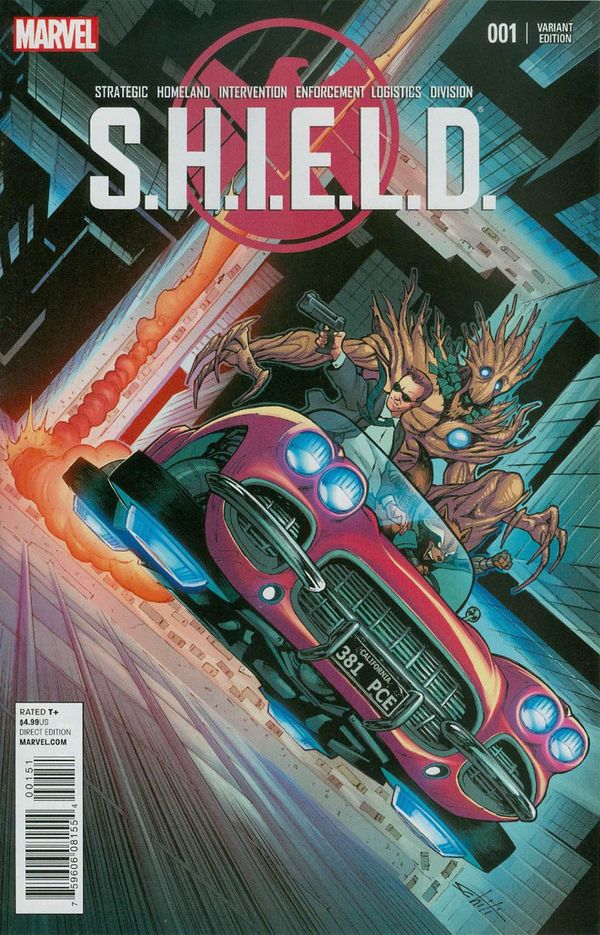 Shield #1 (Valerio Shiti Young Guns Variant Cover)