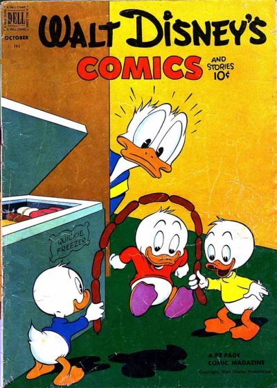 Walt Disney's Comics and Stories #145 Comic