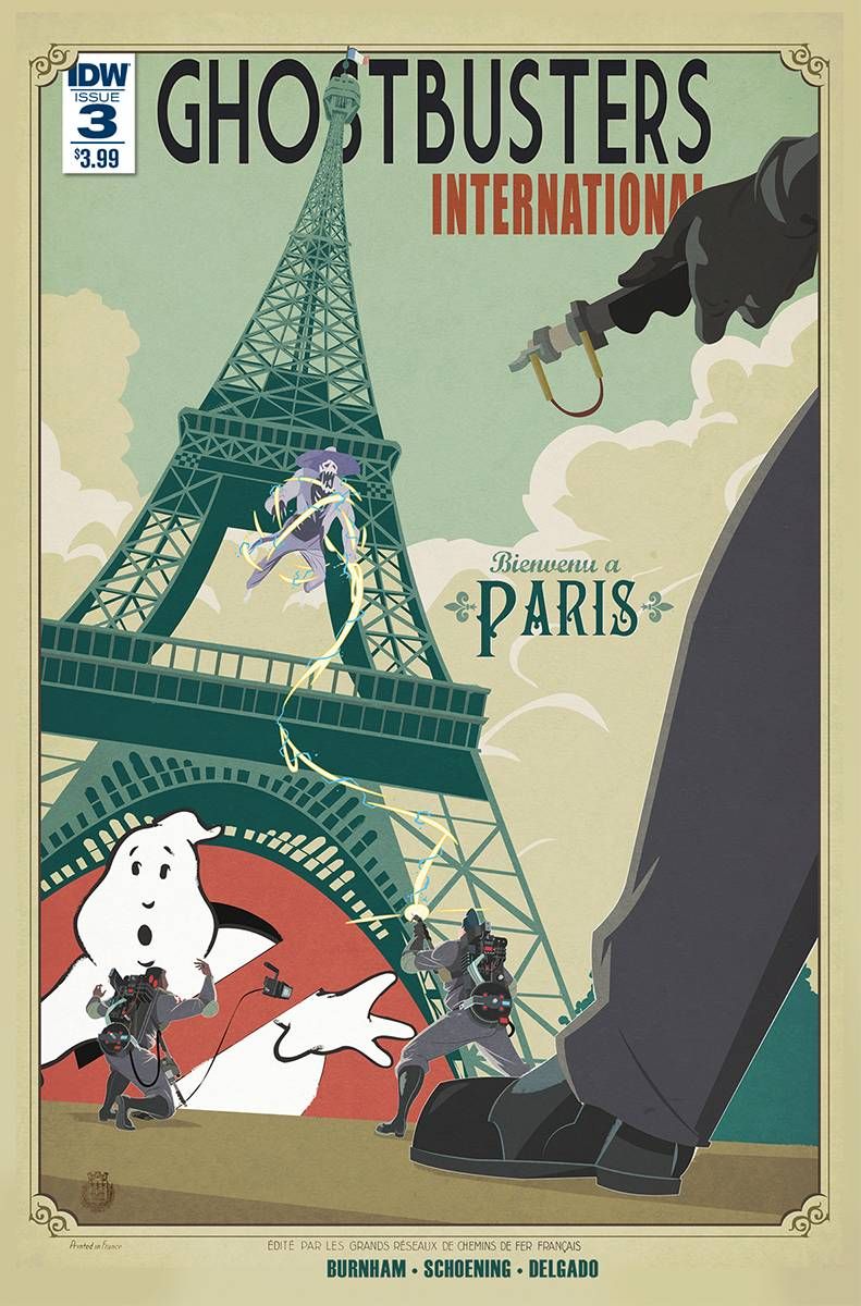 Ghostbusters: International #4 Comic