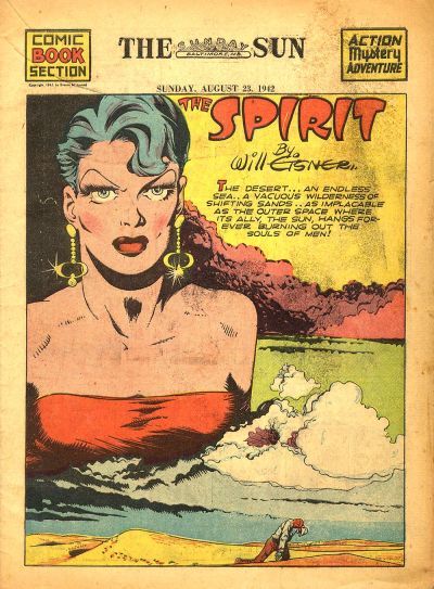 Spirit Section #8/23/1942 Comic