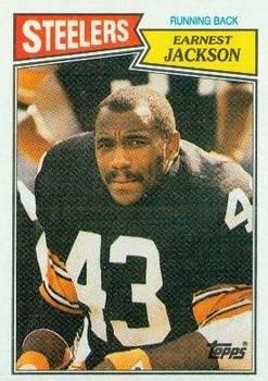 Earnest Jackson 1987 Topps #285 Sports Card