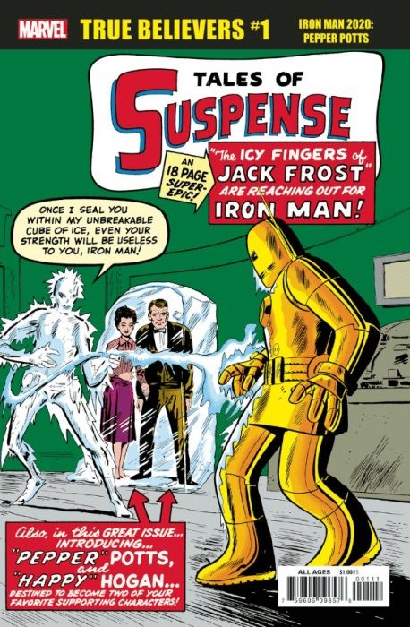 True Believers: Iron Man 2020 - Pepper Potts #1 Comic