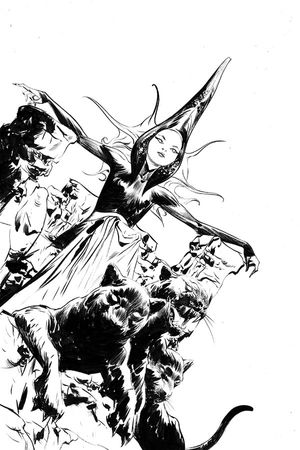 Sacred Six #4 (40 Copy Lee B&w Virgin Cover)