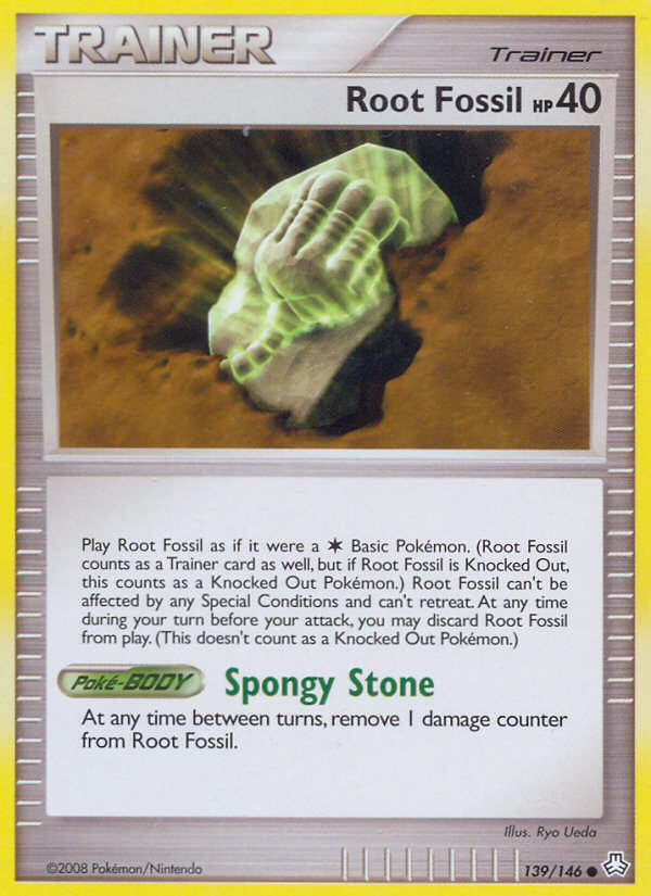 Root Fossil (Trainer: Item) (139/146) - Legends Awakened Pokémon Card