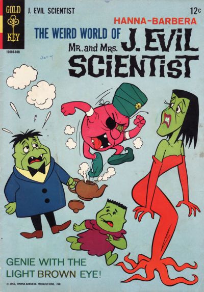 Mr. and Mrs. J. Evil Scientist #4 Comic