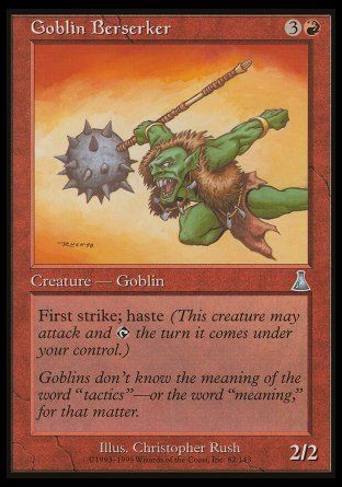 Goblin Berserker (Urza's Destiny) Trading Card