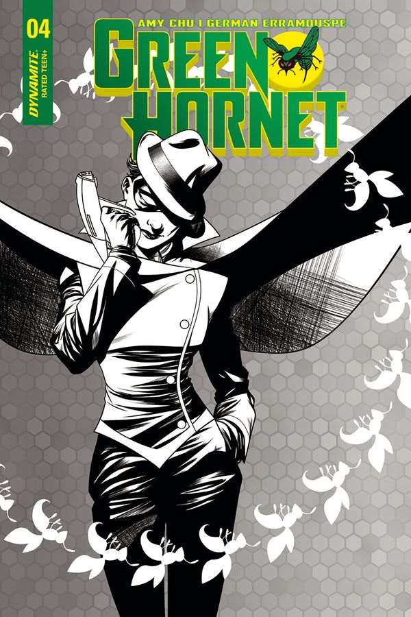Green Hornet #4 (Cover C 10 Copy Mckone B&w Inc)