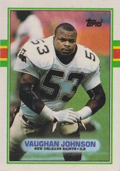 Vaughan Johnson 1989 Topps #159 Sports Card