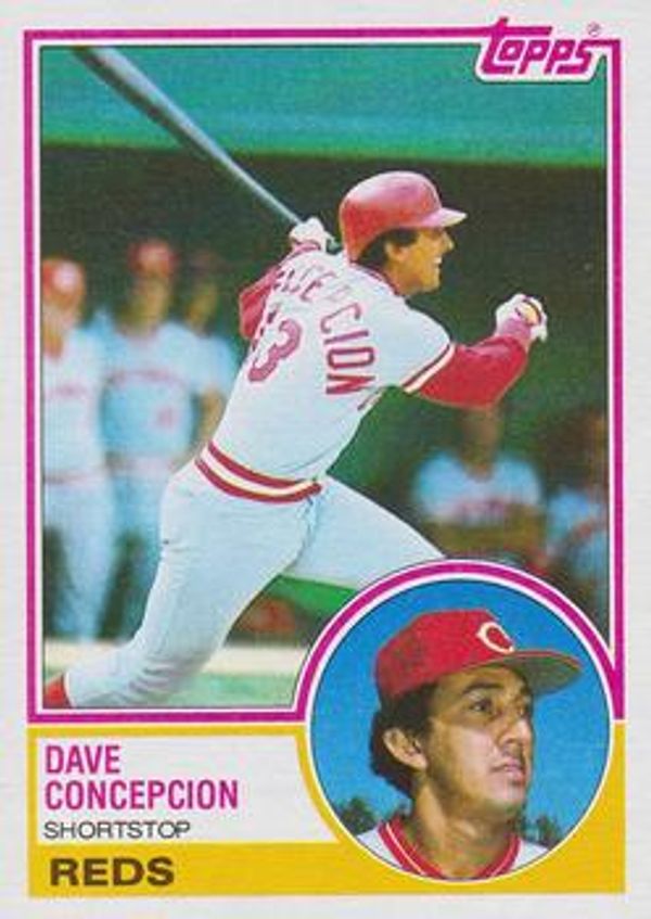  1971 Topps # 14 Dave Concepcion Cincinnati Reds