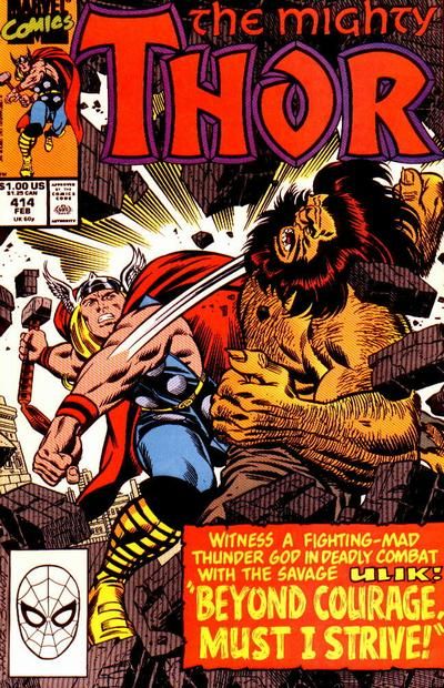Thor #414 Comic