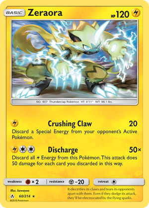Zeraora (60/214) - Unbroken Bonds